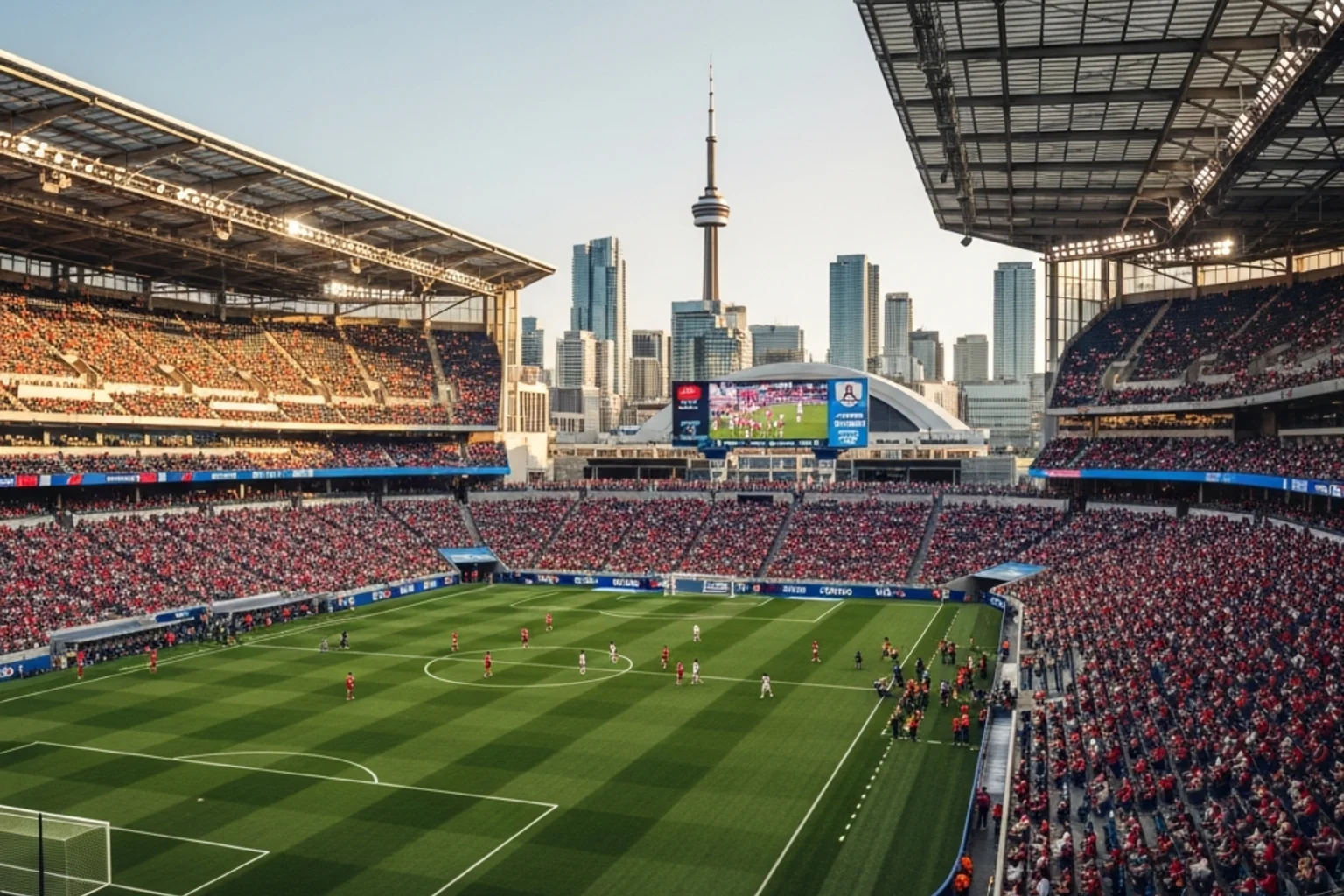 BMO Field stadium in Toronto expanded for World Cup 2026 matches
