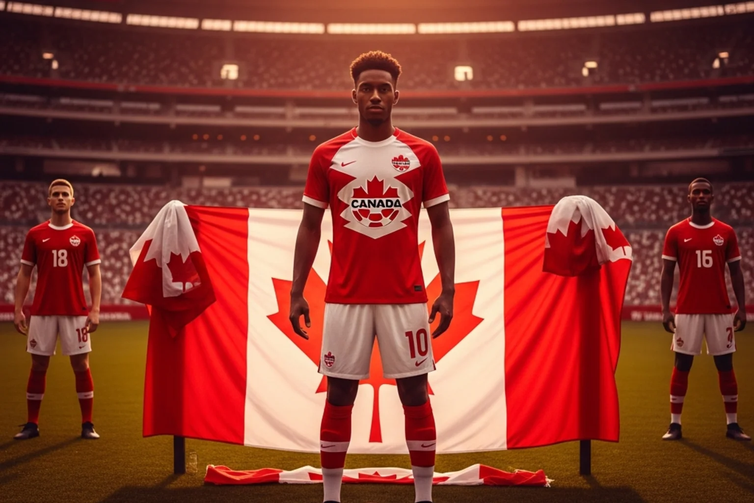 Evolution of Canadian national soccer team through the decades from 1986 to present day