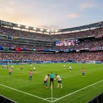 World Cup 2026 Group D featuring USA, Paraguay, Australia, and Türkiye national team flags