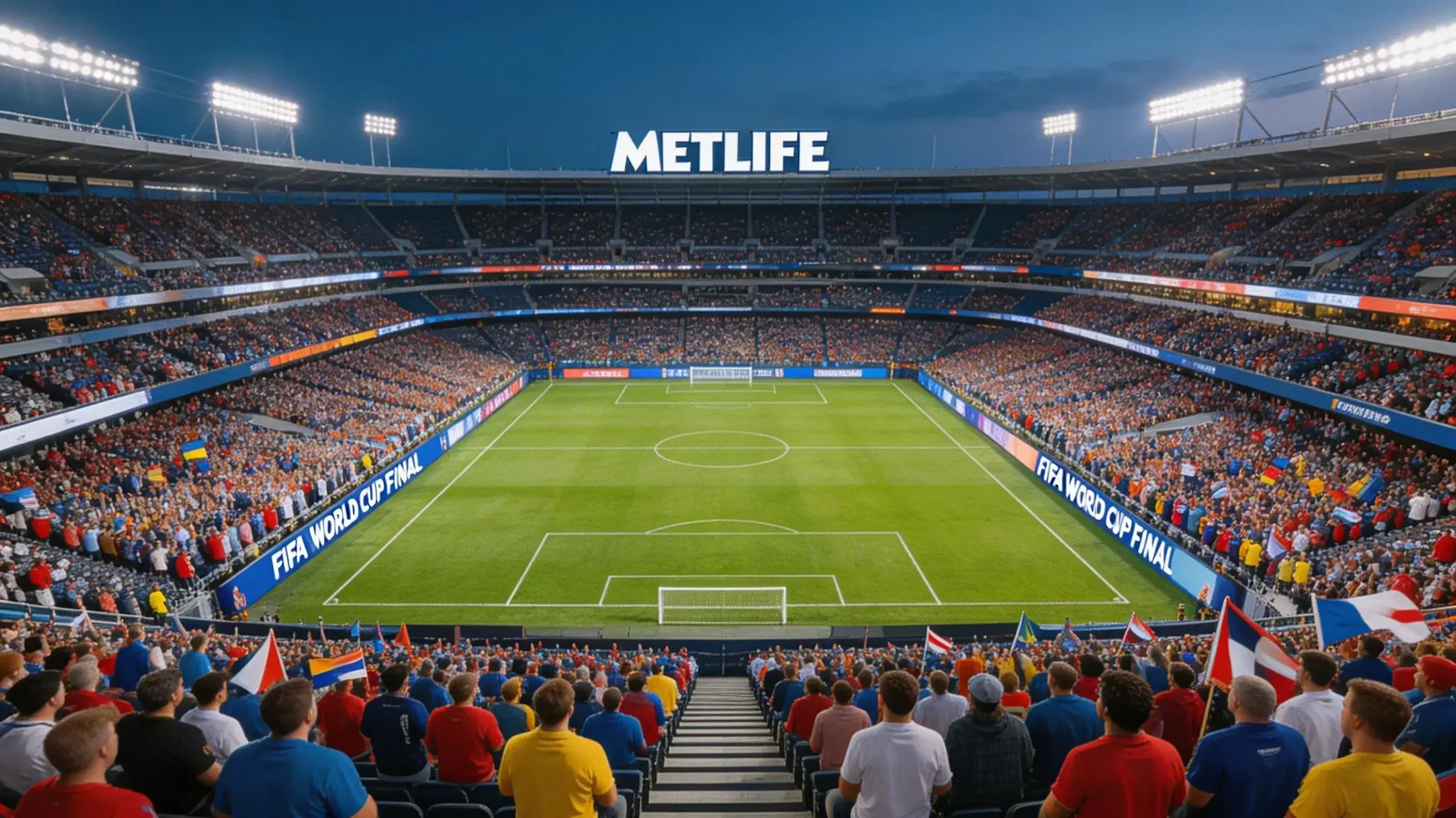 MetLife Stadium in New Jersey configured for World Cup 2026 final
