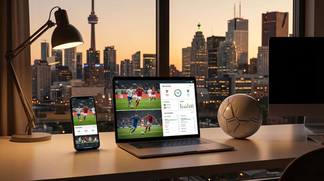 Ontario sportsbook platforms displaying World Cup 2026 betting markets on mobile and desktop screens